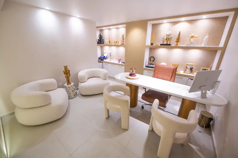 Sala de atendimento da Clínica Sync